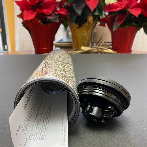 Starbucks Holiday Gold Bubbles Tumbler 16oz NWT - Picture 6 of 6